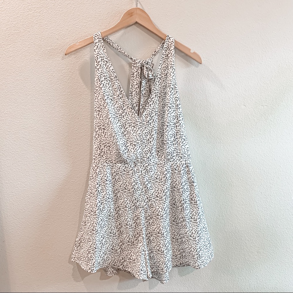 Tie Back Romper